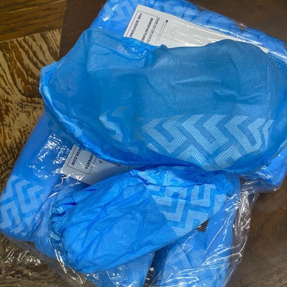 2000 Disposable Shoe boot Covers Anti Slip Medical Booty Thick Durable OSFA - Picture 7 of 10